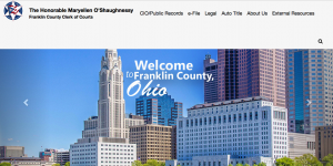 Franklin County Ohio Clerk of Courts site