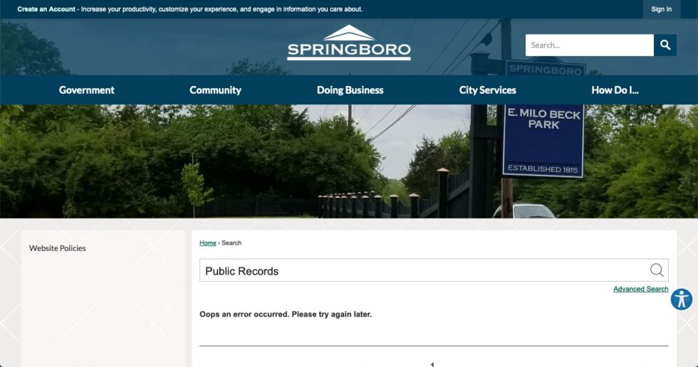 How Public are Public Records? Reconstructing Dayton Development
