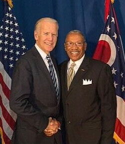 Jeffrey Mims with President Biden