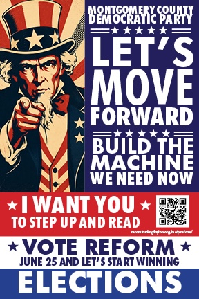 Mailer sent to Precinct Captains for the 2026 Montgomery County Democratic Party (Ohio)